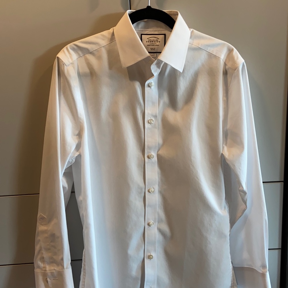 Charles Tyrwhitt Slim Fit Dress Shirt, 15.5/32